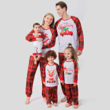 Baby Toddler Kids Boys and Girls Christmas Pajamas Sets Deer Merry Christmas Plaids Top and Pants