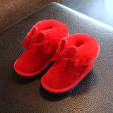 Toddler Kids Girl Suede Warm Winter Snow Boot Shoes
