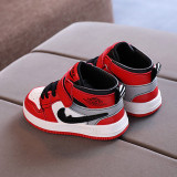 Toddler Kids PU Leather Breathable Sneakers Shoes