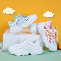 Toddler Kids Ombre Color Mesh Breathable Sports Sneakers Shoes