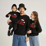 Christmas Matching Family Christmas Hat Antler Merry Christmas Family Sweatshirt Tops