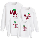 Christmas Matching Family Elf Slogans Family Sweatshirt Tops