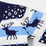 Toddler Girl Printing Deer Knit Cardigan Sweater