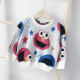 Toddler Kids Sesame Street Cotton Pullover Sweater