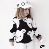 Toddler Kids Cute Bear Wool Pullover Sweater