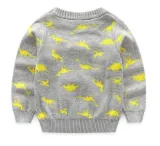 Toddler Kids Boy Dinosaurs Wool Pullover Sweater Warm Top