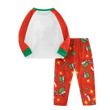Christmas Family Matching Sleepwear Pajamas Sets Red Slogan Sets
