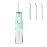 Portable Dental Oral Irrigator Rechargeable Waterproof Teeth Cleaner for Home and Travel