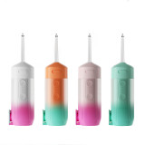 Portable Dental Oral Irrigator Scalable Design USB Charge Waterproof Teeth Cleaner for Home and Travel
