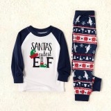 Christmas Family Matching Pajamas Santas Christmas Cuest ELF Pajamas Sets