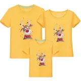 Christmas Matching Family Prints Cute Deer Family T-Shirts