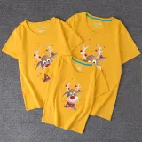 Christmas Matching Family Prints Cute Deer Family T-Shirts