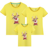 Christmas Matching Family Prints Cute Deer Family T-Shirts