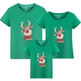 Christmas Matching Family Prints Cute Deer Family T-Shirts