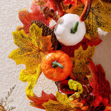 Christmas & Thanksgiving Everyday Pod Wreath for Front Door Indoor Home Décor
