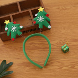 Christmas Tree Headbands Hair Hoops Decorations for Xmas Gifts