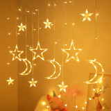 Christmas Decoration Twinkle Star Moon Lights USB Powered for Indoor Wedding Party