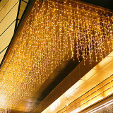 Christmas Decoration Twinkle Star Lights Solar Powered 8 Modes Fairy Lights