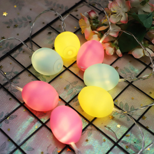 Easter Eggs String Lights Twinkle Fairy Lights Battery Operated for Bedroom Wedding Indoor Party Decor