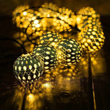 Christmas Decoration Twinkle Hollow Circle Lights USB Powered for Yard Home Wedding Party
