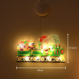 Christmas String LED Lights Window Silhouette Lights Decoration Hanging String Light with Suction Cup