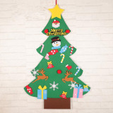 DIY Felt Christmas Tree for Kids Christmas Door Wall Hanging Decorations