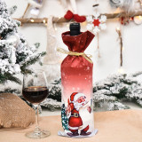 Christmas Decoration Wine Set Cartoon Doll Wine Bottle Set