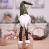 Christmas Pendant Gnome Faceless Doll Figurines Window Decorations