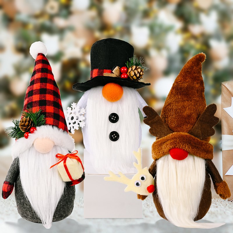 Christmas Decoration Doll Ornaments Home Window Decoration