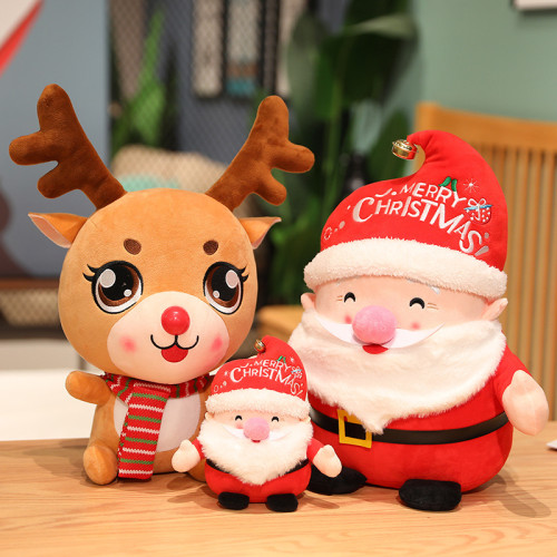 Cute Santa Claus Doll Plush Toy Christmas Gift Decoration