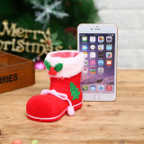 Christmas Decoration Home Red Christmas Tree Decoration Socks Pendant Hold Candies