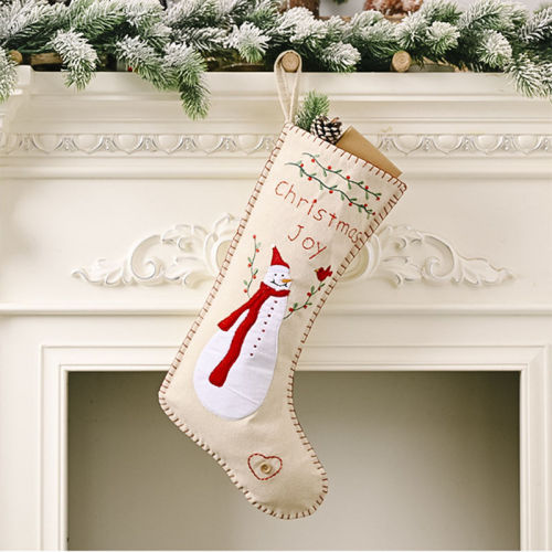 Christmas Decoration Christmas Embroidery Pendant Gift Socks