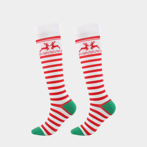 Adults Christmas Socks Red Deers Festive Compression Socks Christmas Gifts