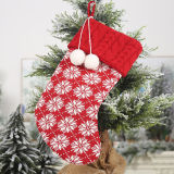Christmas Socks Home Decoration Woolen Socks Christmas Tree Gift Bag