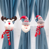Christmas Rubber Band Curtain Buckle Decoration Cartoon Window Decoration