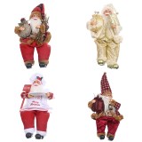 Christmas Standing Pose Santa Claus Doll Ornaments