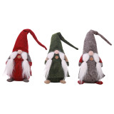 Christmas Standing Faceless Dolls Decorating Window Decorations