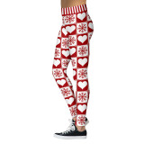 Women Christmas Leggings Prints Yoga Pants