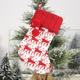 Christmas Socks Home Decoration Woolen Socks Christmas Tree Gift Bag