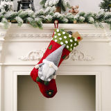 Christmas Decoration Socks Faceless Santa Gift Socks