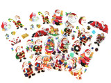 Merry Christmas 5 Different Sheets 3D Puffy Stickers For Kids & Toddlers