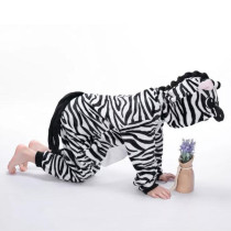 Kids Zebra Onesie Kigurumi Pajamas Kids Animal Costumes for Unisex Children