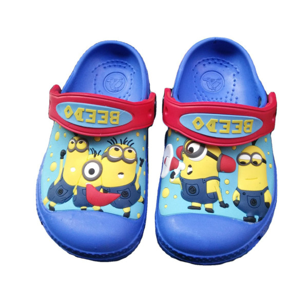 Toddle Kids 3D Minions Home Beach Summer Slippers Shoes