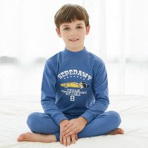 Toddler Kid Boys Print Sports Car Pajamas Sleepwear Set Long Sleeves Cotton Pjs
