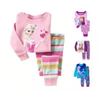 Toddler Girl 2 Pieces Pajamas Sleepwear Long Sleeve Shirt & Leggings Set