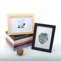 Crude Wood Photo Frame Wall Frame