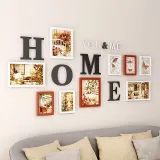 8 Pieces Combination Pictures Photo Frame Wall Decoration