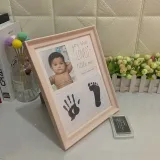 Pearhead Babyprints Newborn Handprints and Footprints Photo Frame Wall Frame