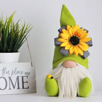 Easter Sunflower Gnomes Bunny Faceless Plush Doll Holiday Decorations