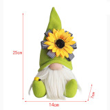 Easter Sunflower Gnomes Bunny Faceless Plush Doll Holiday Decorations